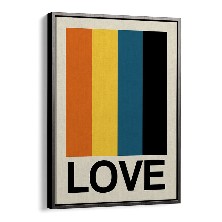 Vibrant RETRO STRIPE LOVE SUNDAZE, QUOTES poster adds nostalgic flair to any space, perfect for modern decor.