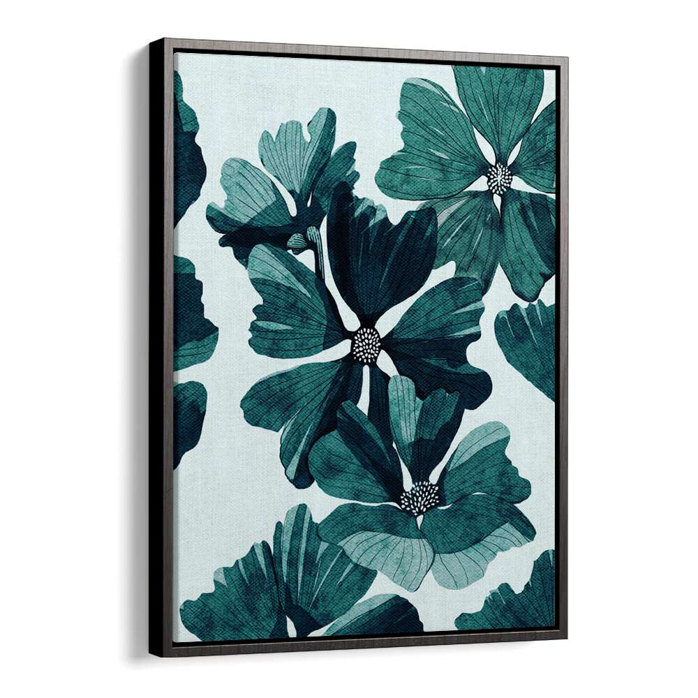Elegant BLACK FLOWER, FLORAL FLOWER PAINTINGS showcasing captivating design, perfect for sophisticated decor.