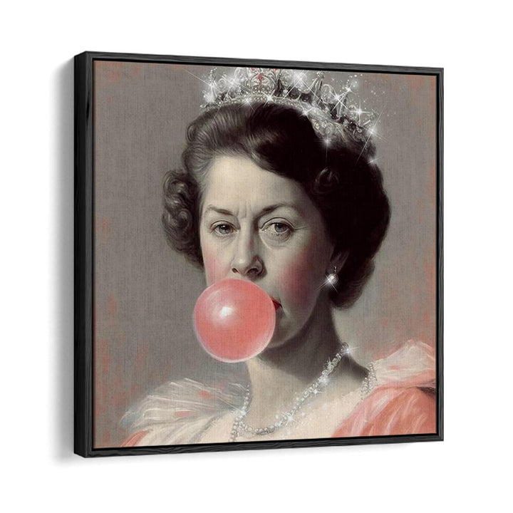 Elevate your decor with the GLITTER QUEEN, ALTERED ART PRINTS by Dikhotomy, bringing elegance to any space.