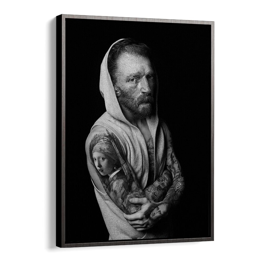 Stunning Van Gogh Tattoo, Altered Art Prints showcasing modern artistry with classic masterpieces in unique designs.