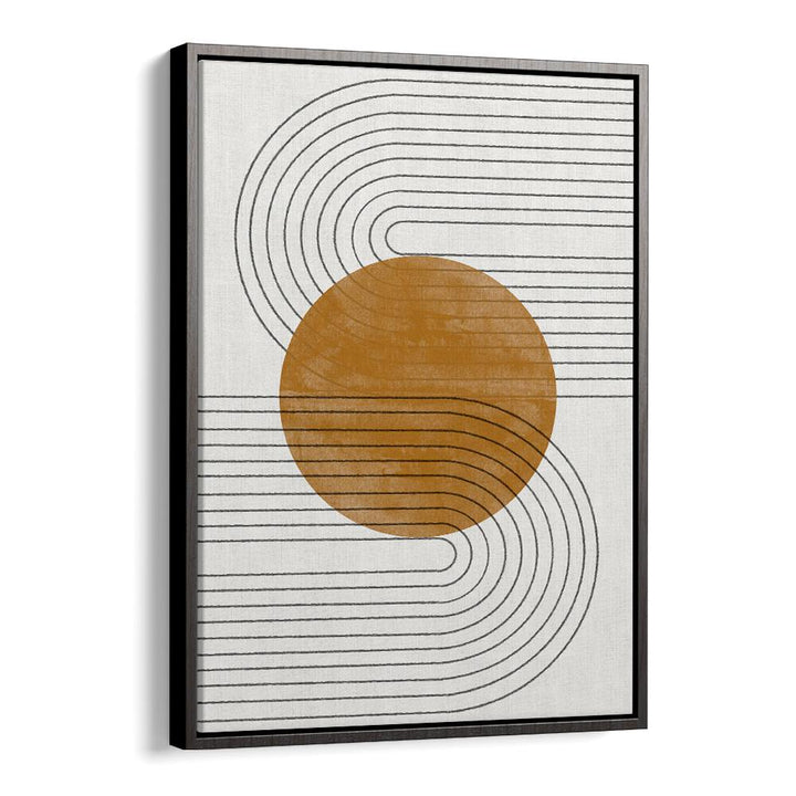 Elegant ABSTRACT FLOW II, BOHO ART PAINTINGS by The Miuus Studio, perfect for modern decor and artistic expression.