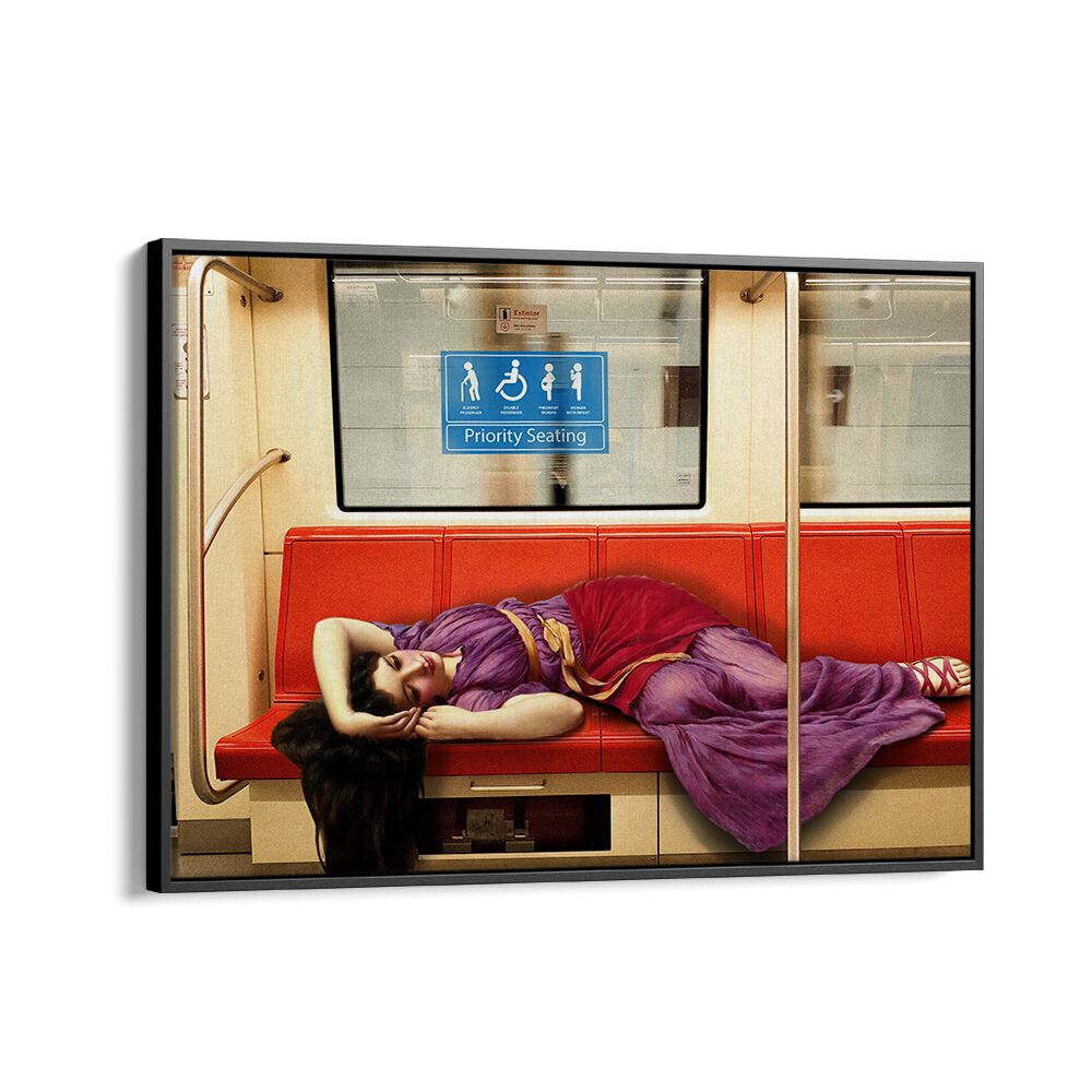 Transform your space with PRIORITY SEATING, ALTERED ART PRINTS by Dikhotomy, showcasing modern creativity and conversation.