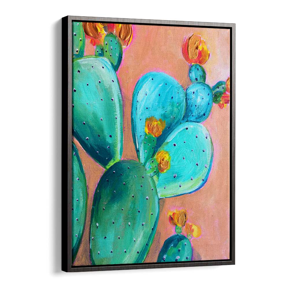 DESERT ROSE III , FLORAL FLOWER PAINTINGS