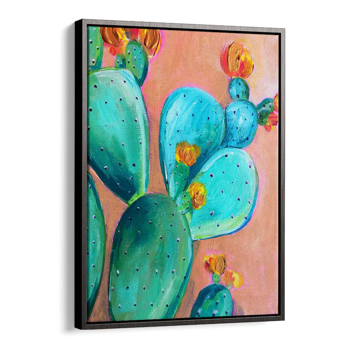 DESERT ROSE III , FLORAL FLOWER PAINTINGS