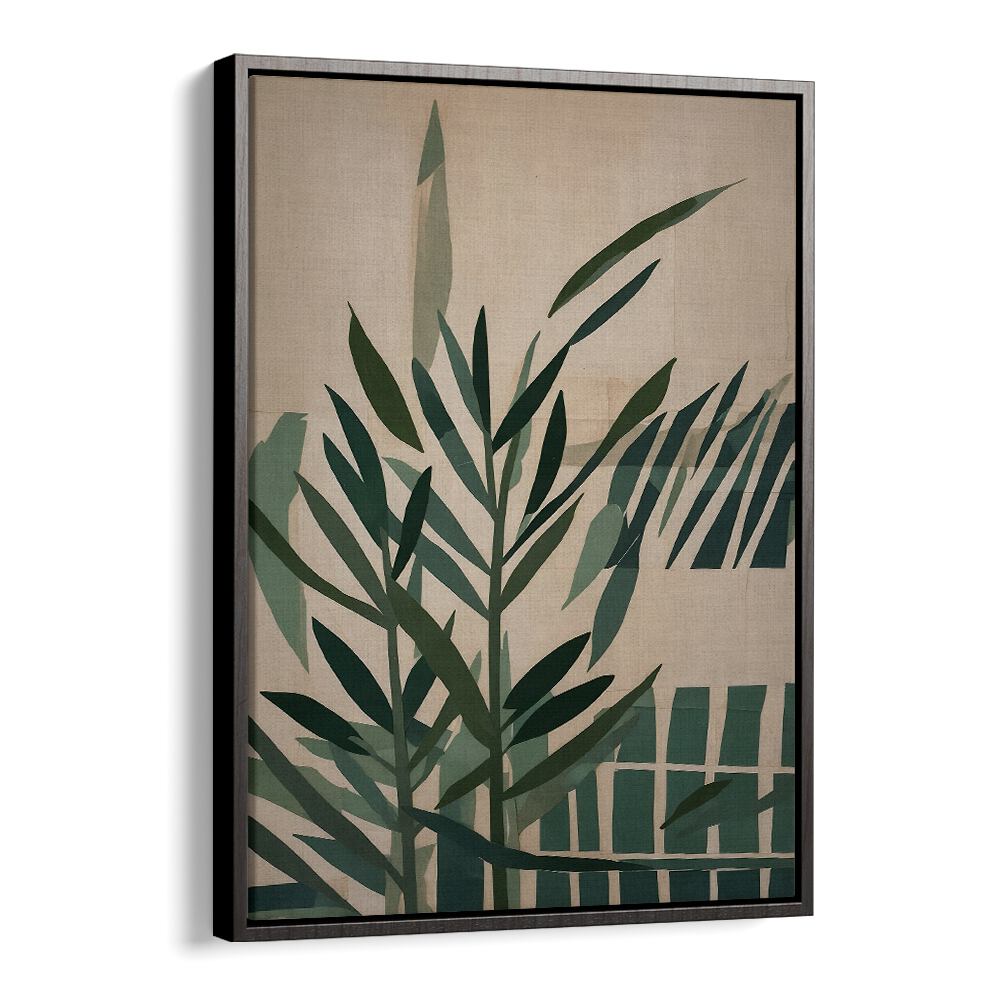 Stylish PAPER CUT GREEN LEAVES II, FLORAL FLOWER PAINTINGS featuring intricate designs perfect for any living space.