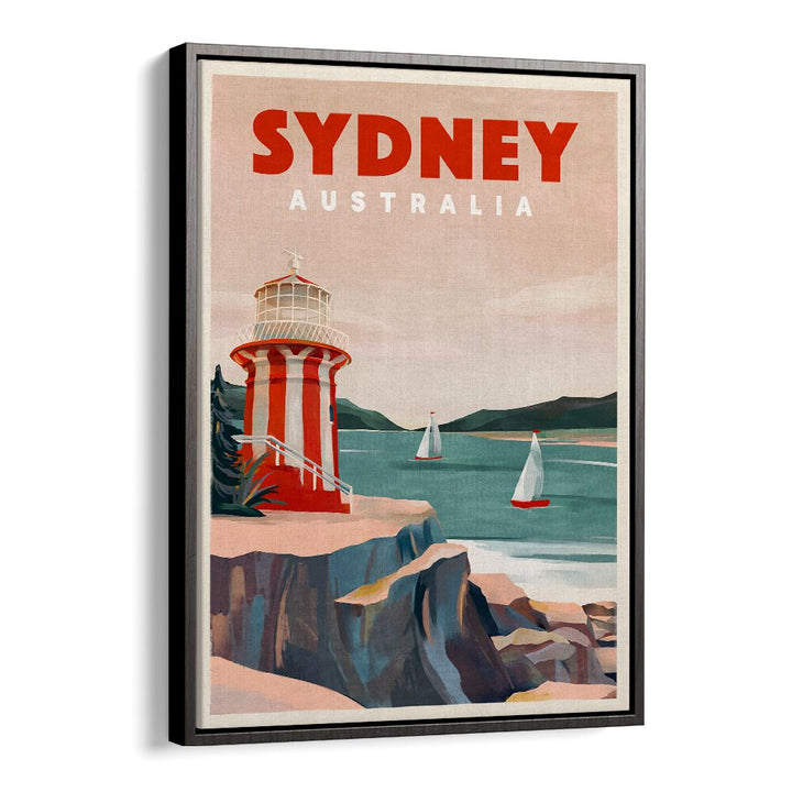 Sydney Lighthouse travel posters beautifully showcase Australia's coastal charm and iconic scenery. Perfect for your home decor.