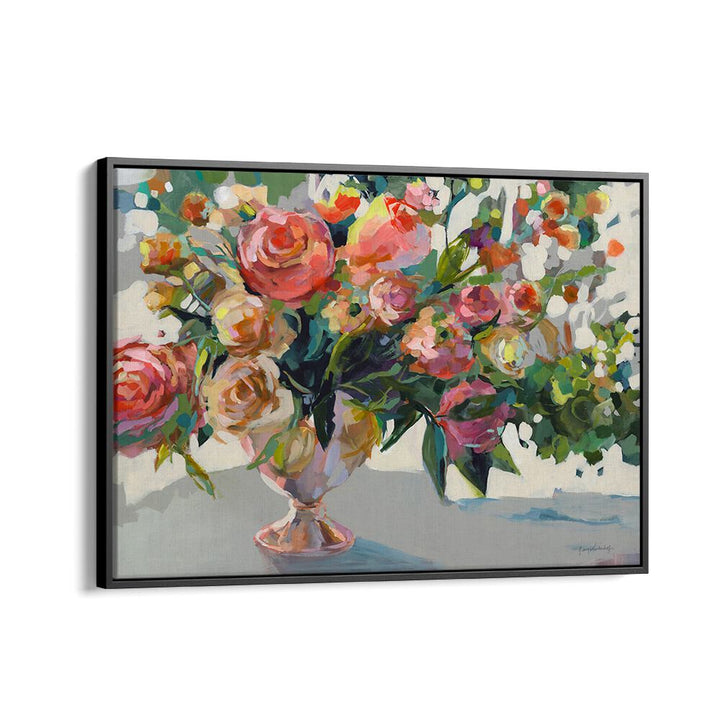 Vibrant ROSES, FLORAL FLOWER PAINTINGS brighten any space with stunning abstract floral artistry. Perfect for your collection!