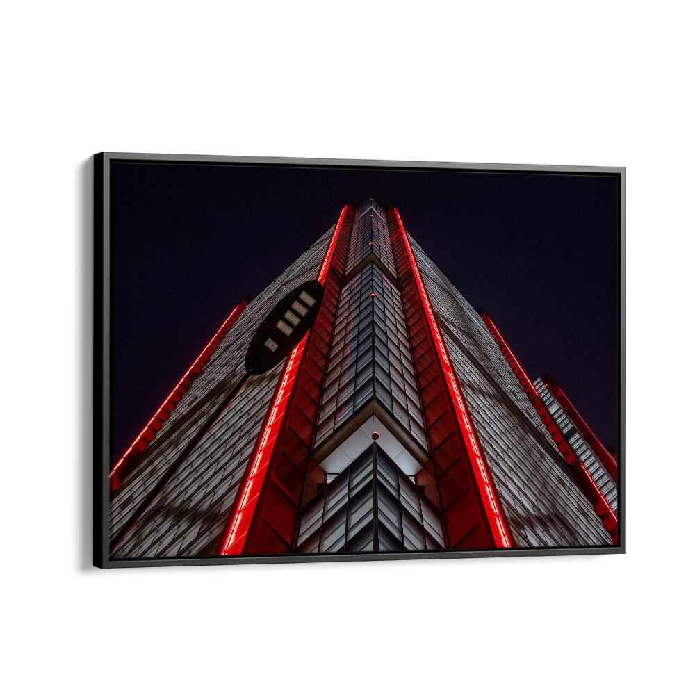Elevate your space with RED LINE, PHOTOGRAPHY PRINTS, showcasing stunning urban architecture and vibrant city life.