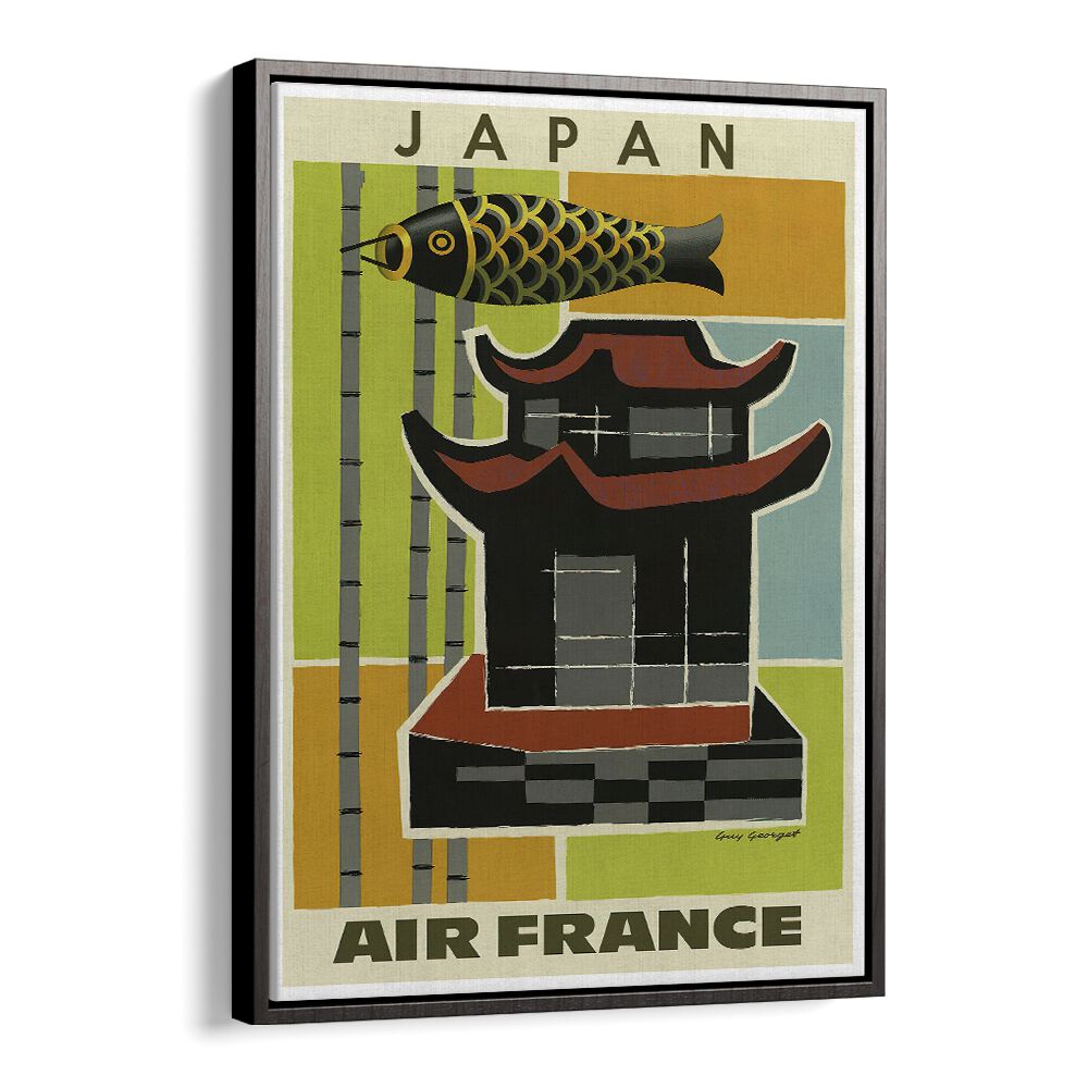 JAPAN III, VINTAGE TRAVEL POSTERS showcase Japan's beauty with vibrant art, perfect for any travel enthusiast.