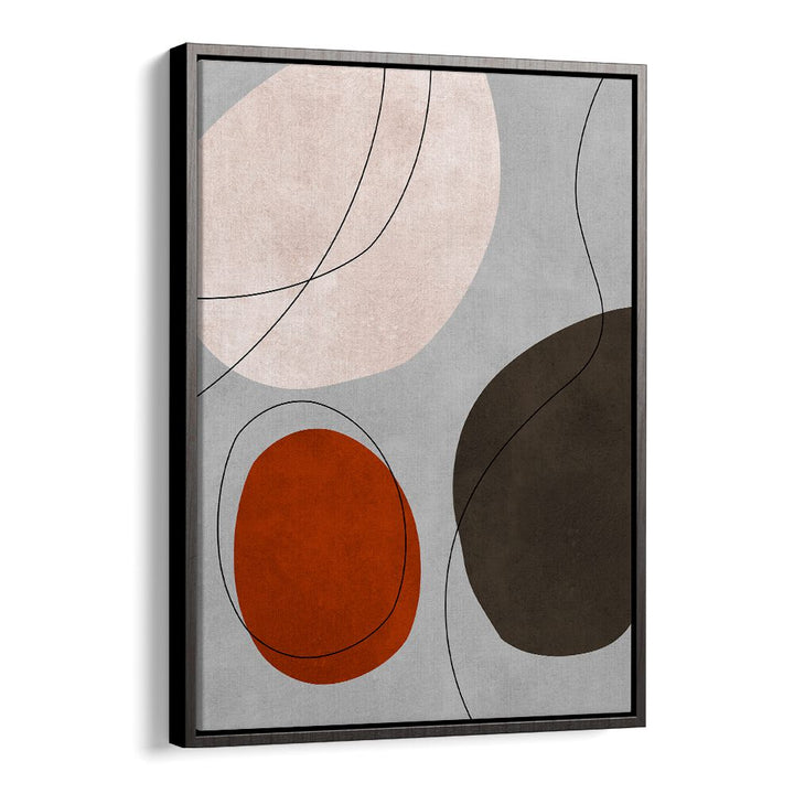 Modern design featuring warm tones and fluid shapes in EXPRESSIVE VI, ABSTRACT PAINTINGS collection. Perfect for creativity.