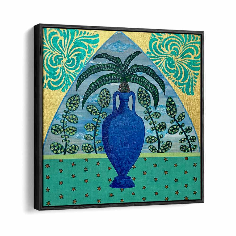 Bright and colorful PALM TREE, FLORAL FLOWER PAINTINGS, perfect for adding tropical elegance to your space.