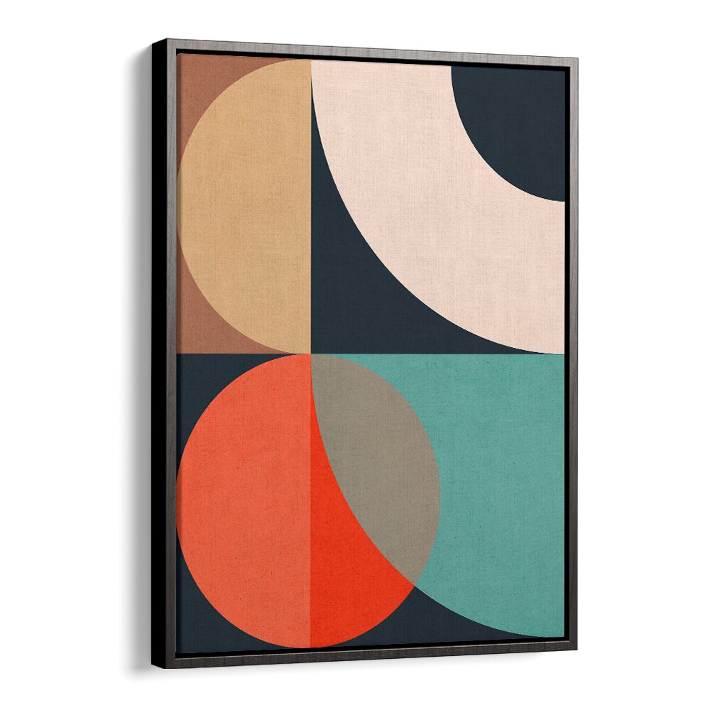 Vibrant CIRCLES IN HARMONY IV, GEOMETRIC ART PRINTS, beautifully blending colors for an elegant living space.