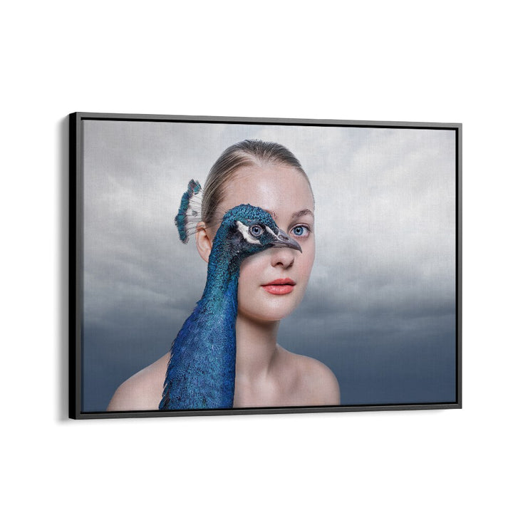 Surreal PEACOCK EYE, PHOTOGRAPHY PRINTS blend beauty and imagination in a striking altered art piece.