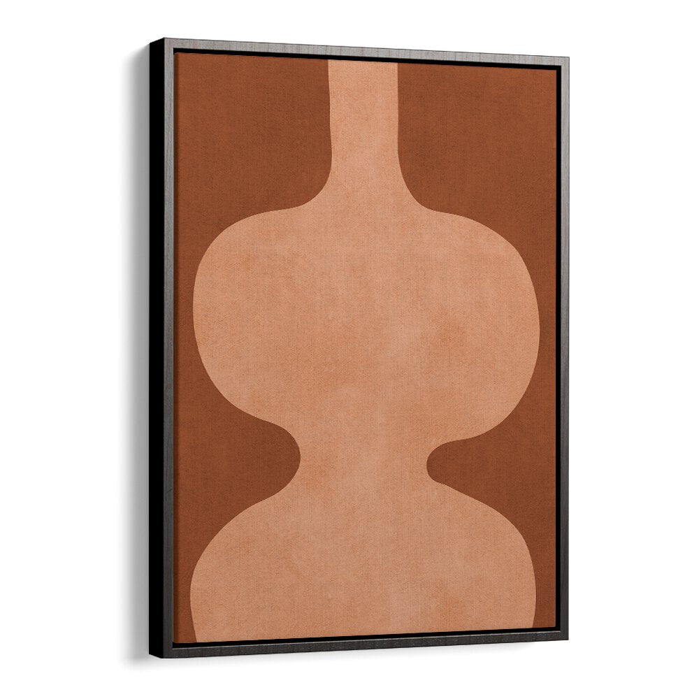 Stylish TRIBAL VI, GEOMETRIC ART PRINTS featuring modern abstract shapes on a warm background, perfect for any decor.