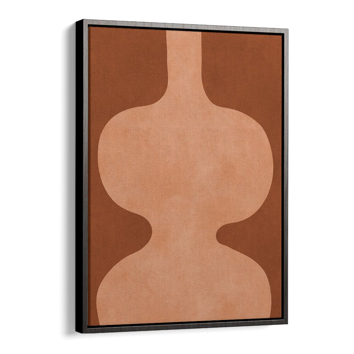 Stylish TRIBAL VI, GEOMETRIC ART PRINTS featuring modern abstract shapes on a warm background, perfect for any decor.