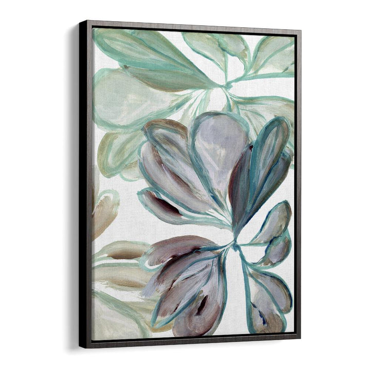 AQUA FLORAL I, FLORAL FLOWER PAINTINGS showcase vibrant brushstrokes, adding elegance to your decor. Perfect for any space.