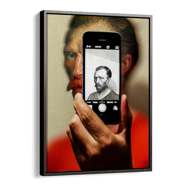 Transform your space with the SHOW YOU MY SELFIE, ALTERED ART PRINTS by Dikhotomy, blending modern art and identity.