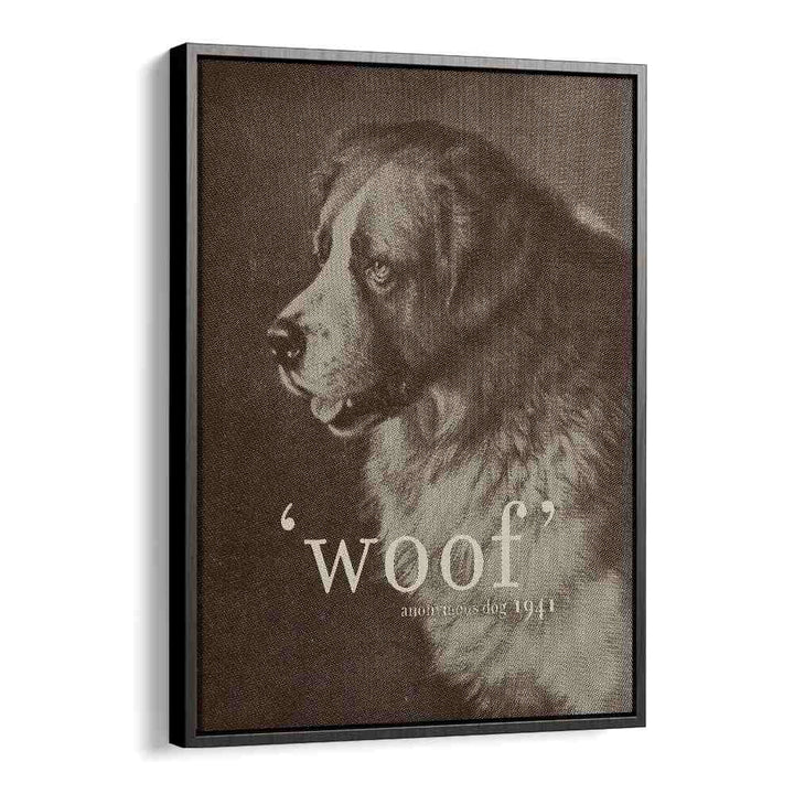 FAMOUS QUOTE DOG, QUOTES poster by Florent Bodart features a stunning dog portrait with a timeless quote.