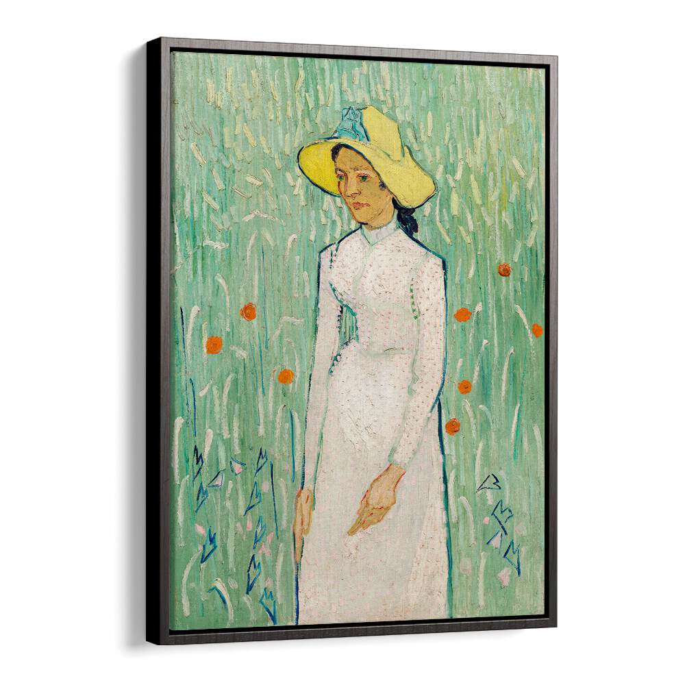 GIRL IN WHITE (1890) ,  VINTAGE PAINTINGS