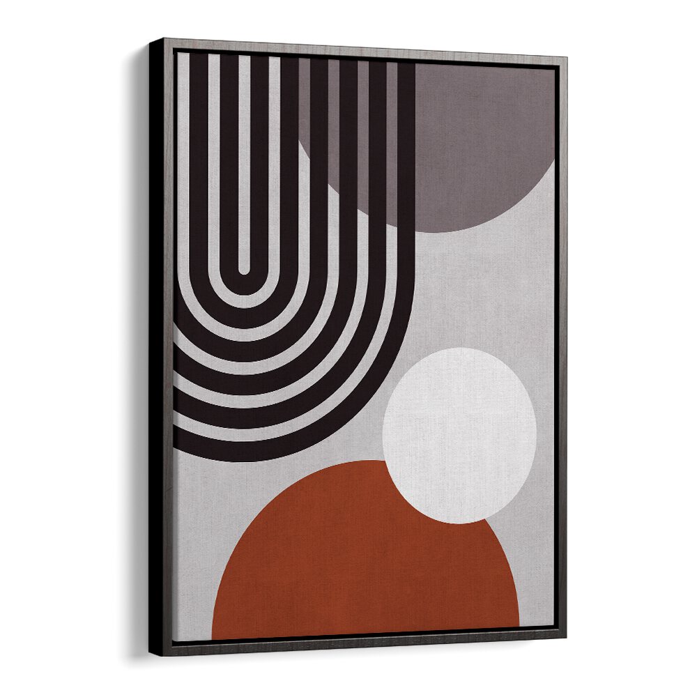 Stylish LINES AND CIRCLES XII, BOHO ART PAINTINGS featuring geometric shapes, perfect for modern home decor.