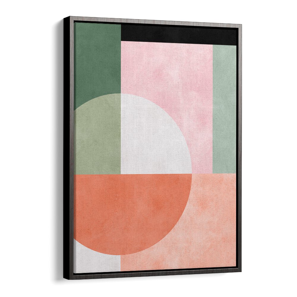 Stylish GEOMETRIC HARMONY III art print, showcasing modern design in captivating colors. Perfect for contemporary decor.