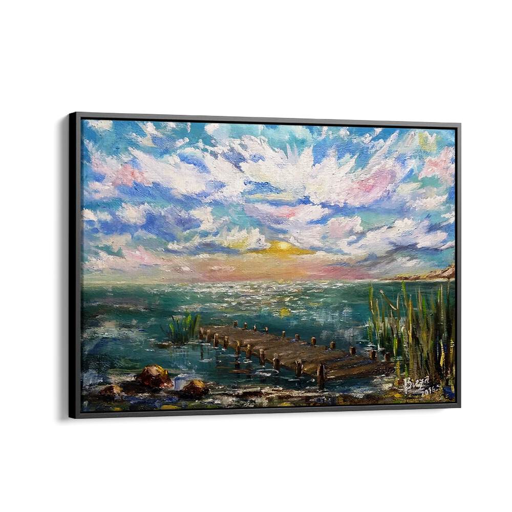 Vibrant HAPPY DAY, LANDSCAPE PAINTINGS bring serene nature to life, enhancing your living space with joyful colors.
