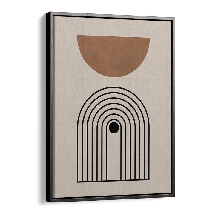 Stylish COMPOSITION V, BOHO ART PAINTINGS showcasing creative lines and circles, perfect for modern decor.