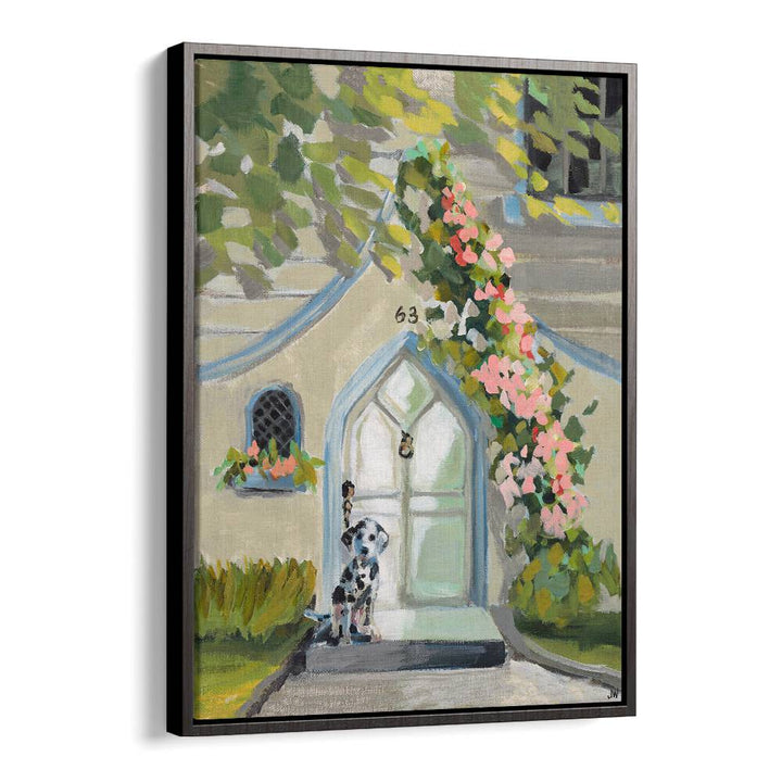 Charming WHITE DOOR, FLORAL FLOWER PAINTINGS with vibrant blooms, perfect to enhance your home decor.