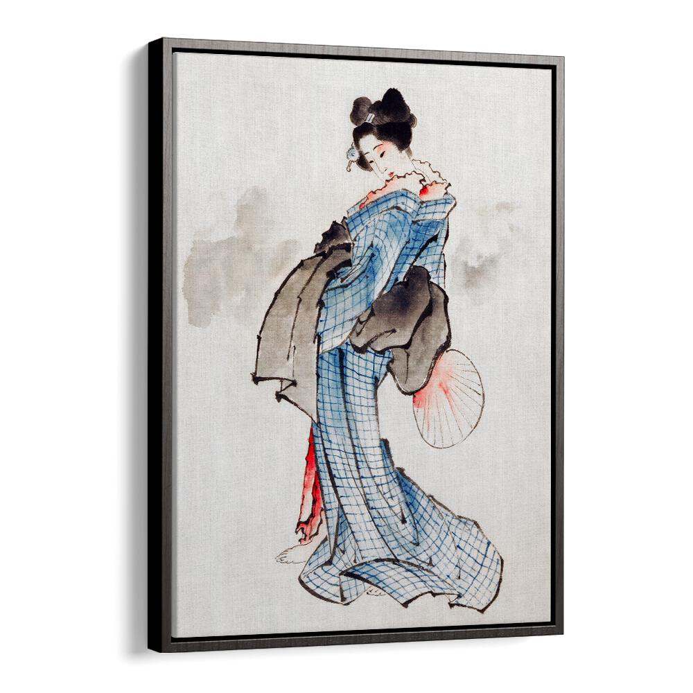 JAPANESE WOMAN II, VINTAGE PAINTINGS