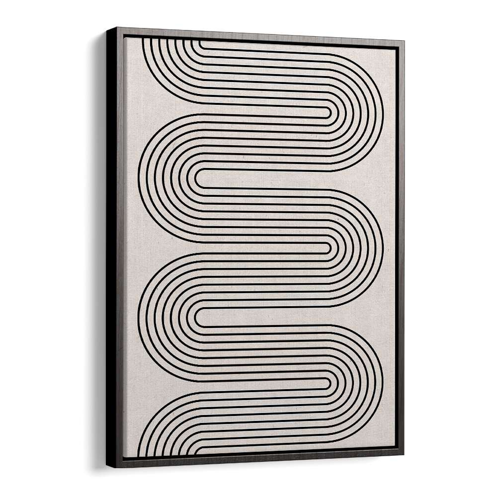 Elegant MODERN BALANCE IV, a stunning piece from The Miuus Studio's BOHO ART PAINTINGS collection, featuring abstract lines.