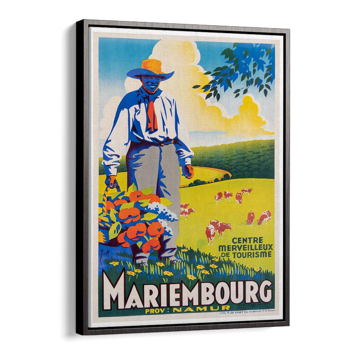 Explore the charm of MARIEMBOURG, VINTAGE TRAVEL POSTERS, showcasing timeless beauty and adventure in vibrant colors.