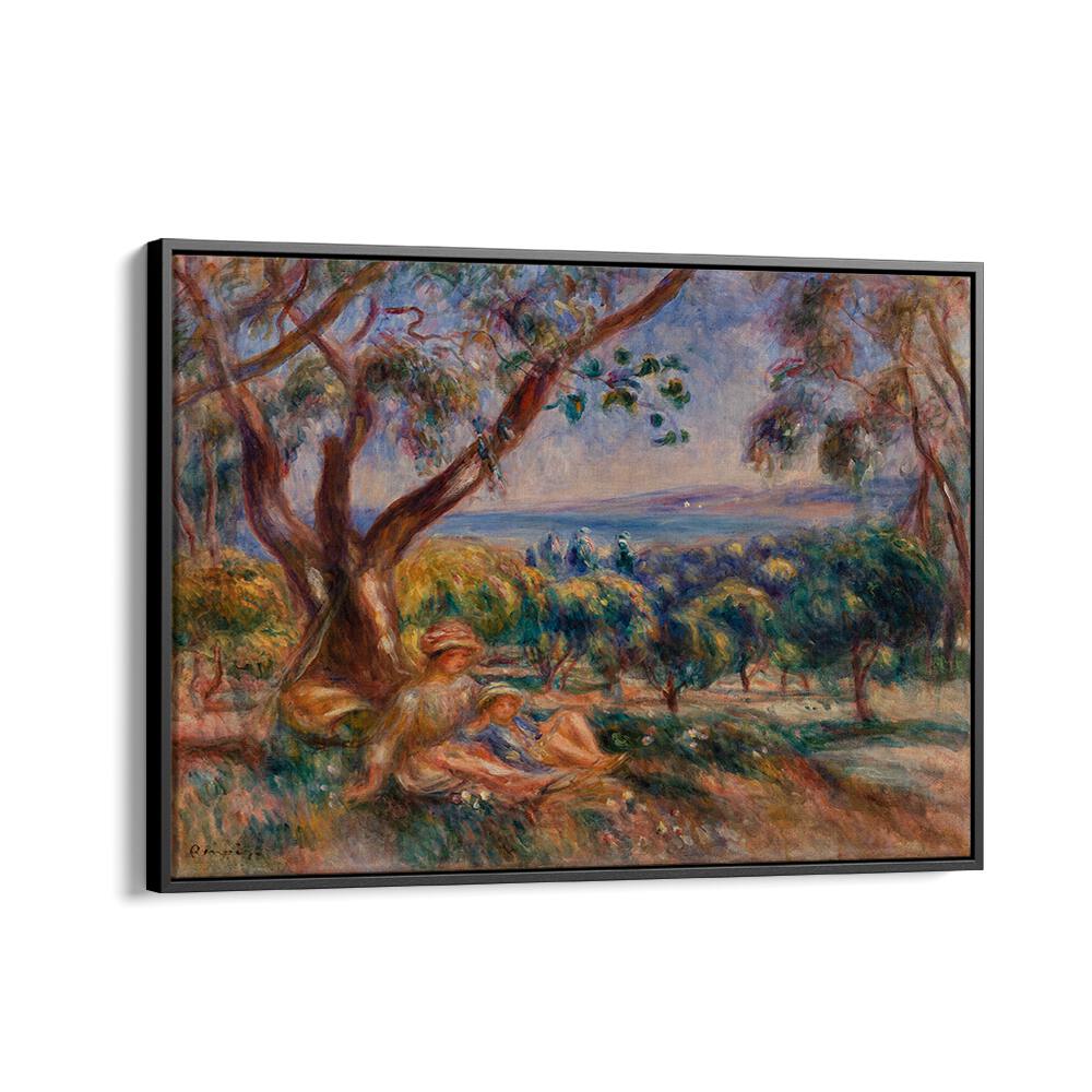 LANDSCAPE WITH FIGURES (1910) , VINTAGE PAINTINGS