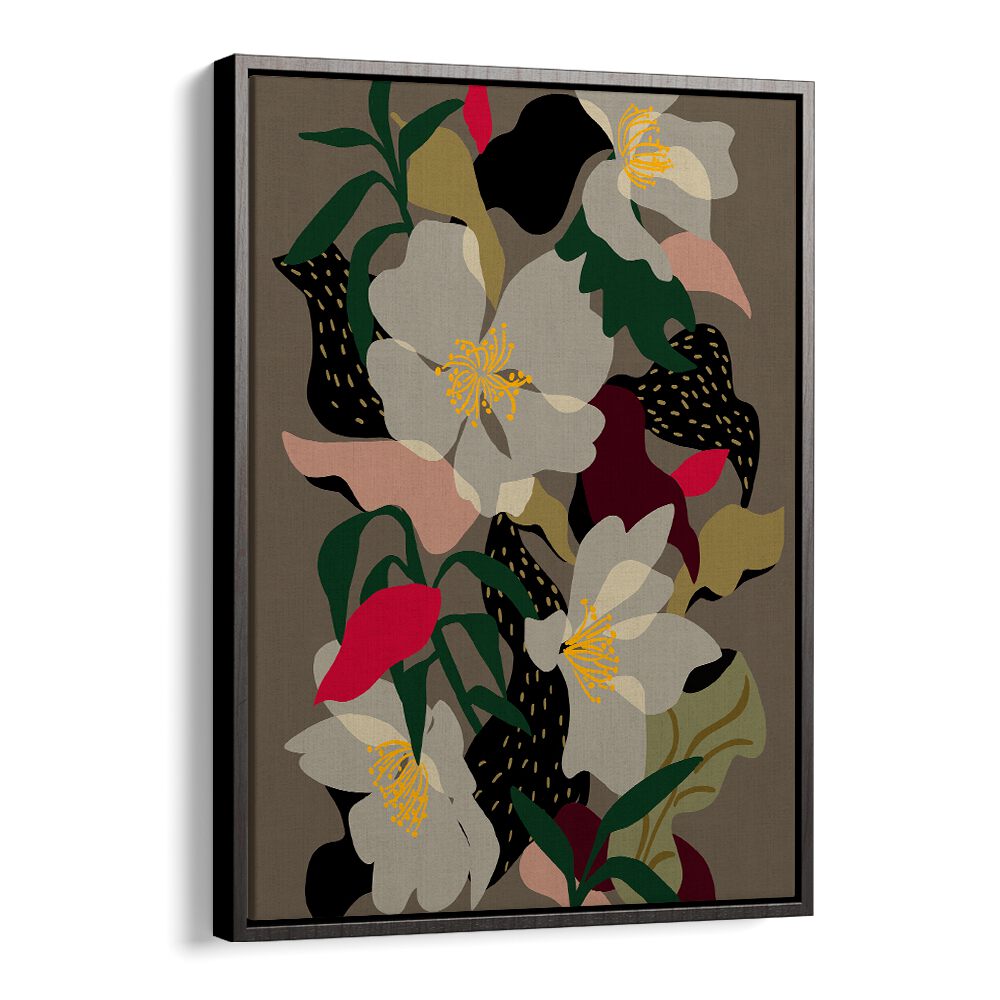 Vibrant FLORAL RHYTHM V captures stunning floral designs, perfect for enhancing any space with FLORAL FLOWER PAINTINGS.