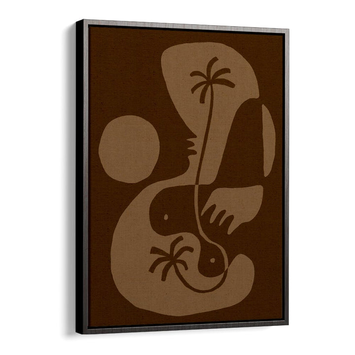 Stylish THE LAND STORY V, BOHO ART PAINTINGS featuring earthy tones and abstract design, perfect for any decor.