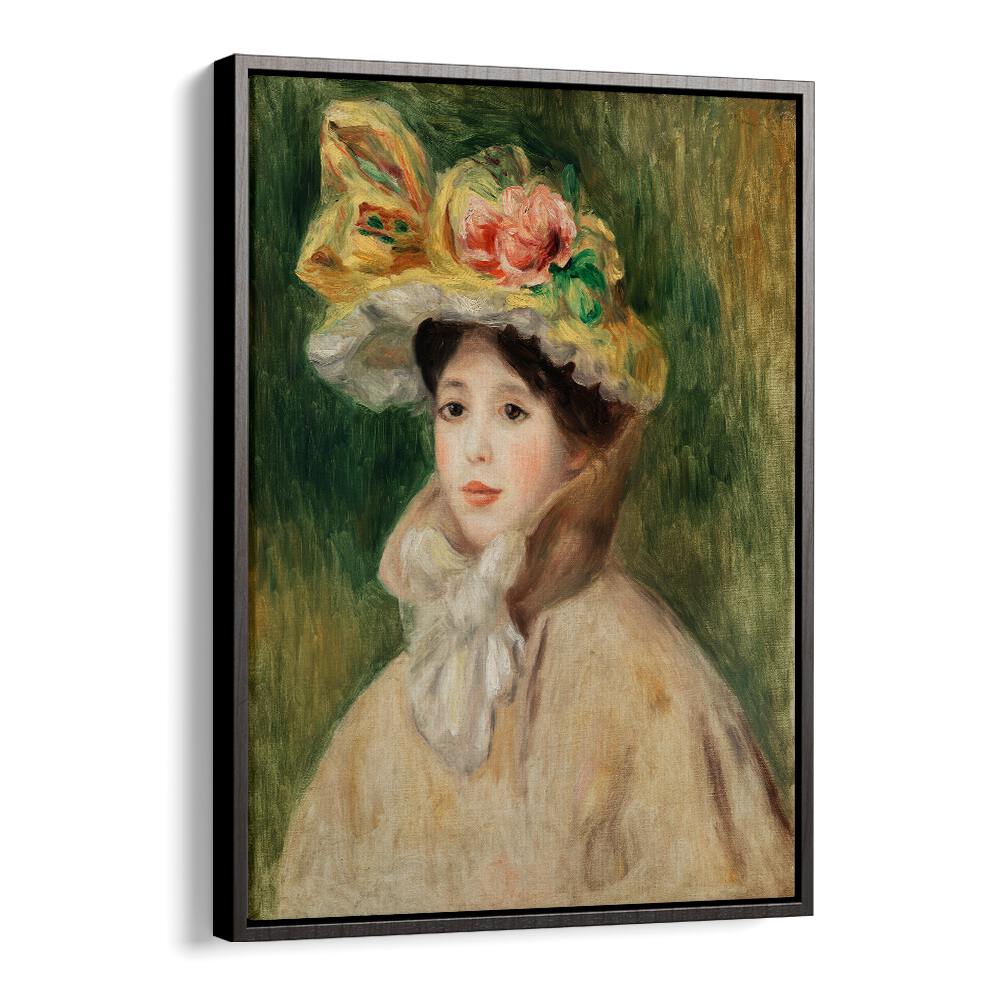 WOMAN WITH CAPELINE (EARLY 1890S) , VINTAGE PAINTINGS
