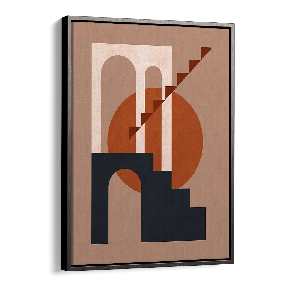 Elevate your space with GEOMETRIC COMPOSITION V, BOHO ART PAINTINGS showcasing modern abstract design.