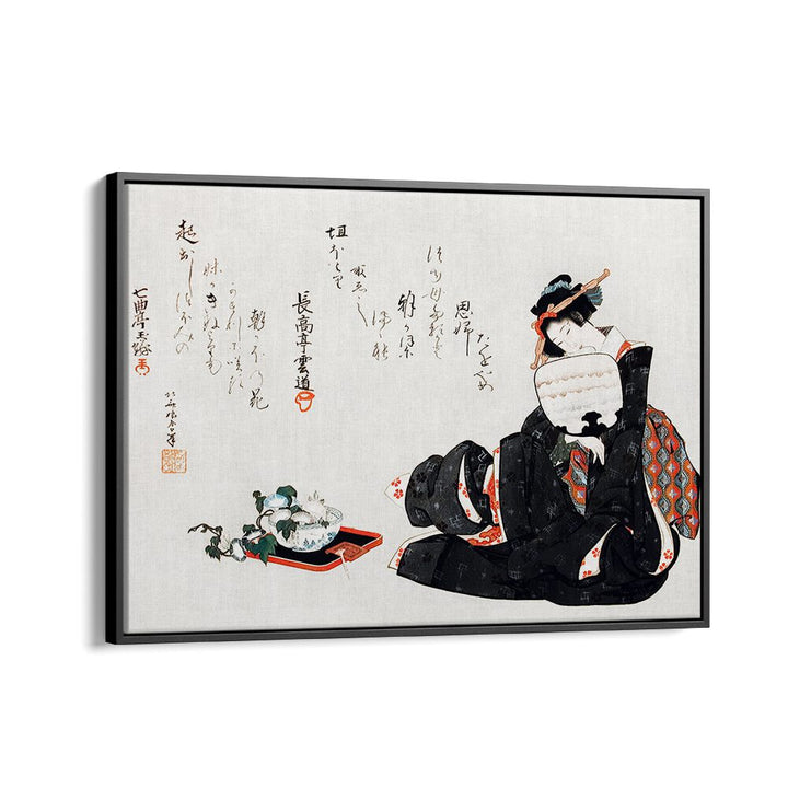 JAPANESE WOMAN III, VINTAGE PAINTINGS