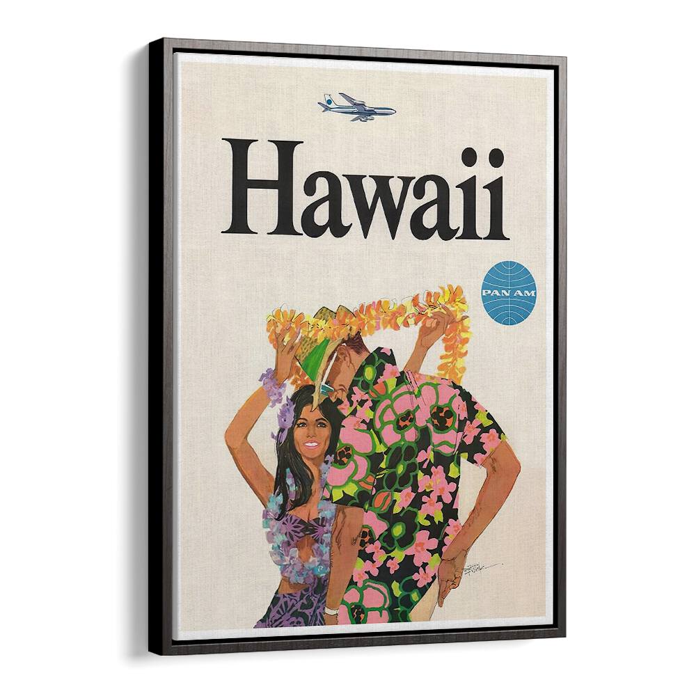 Transform your space with HAWAII I, VINTAGE TRAVEL POSTERS featuring vibrant art celebrating Hawaiian culture.