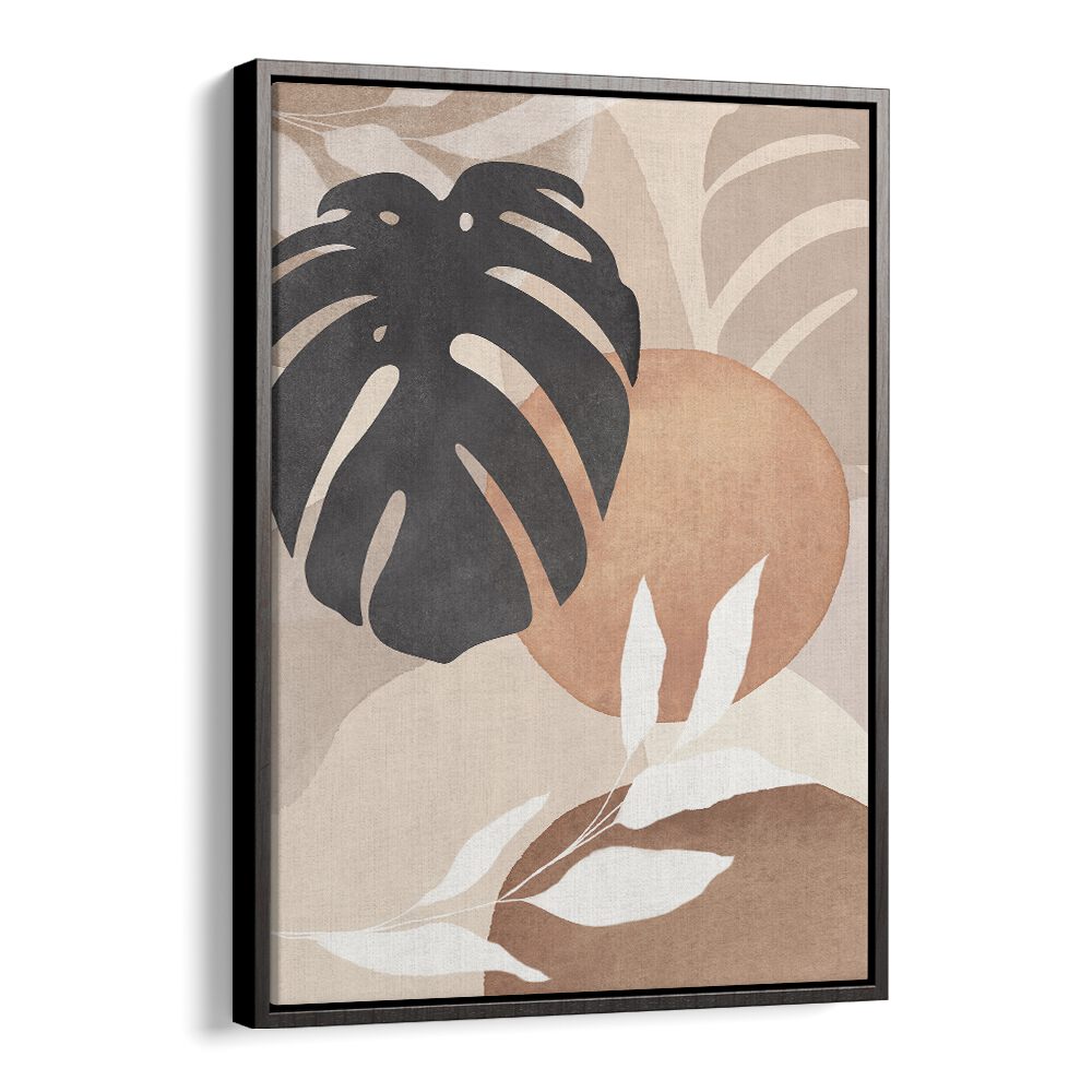 Stylish LEAVES ABSTRACT IV, BOHO ART PAINTINGS, enhancing modern spaces with elegance and abstract design.