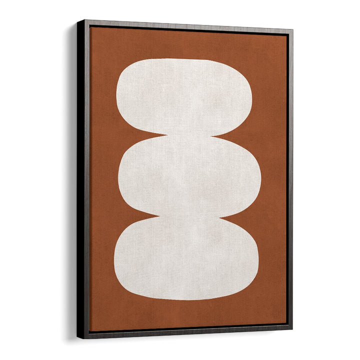 Stylish TRIBAL II , GEOMETRIC ART PRINTS featuring abstract shapes on earthy tones, perfect for modern home decor.