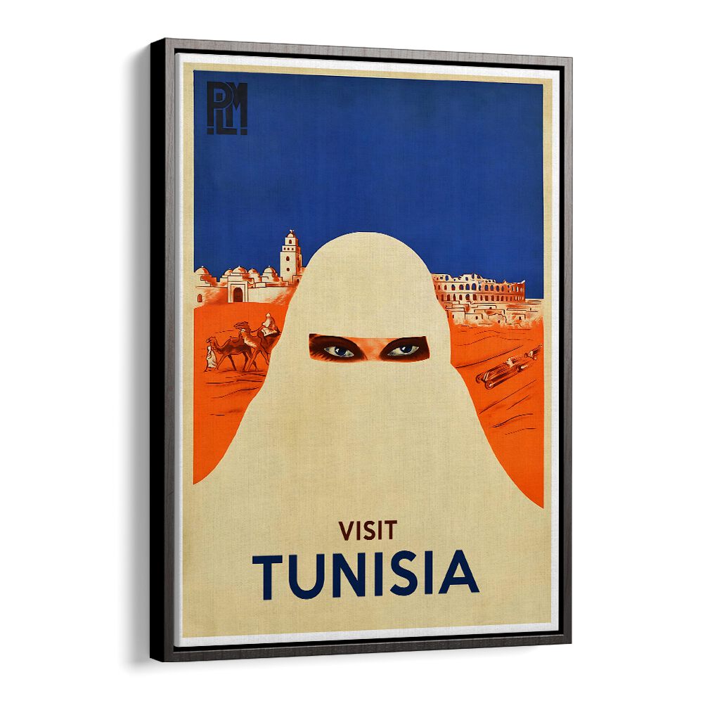 Explore the allure of Tunisia with these stunning vintage travel posters, perfect for collectors and enthusiasts.