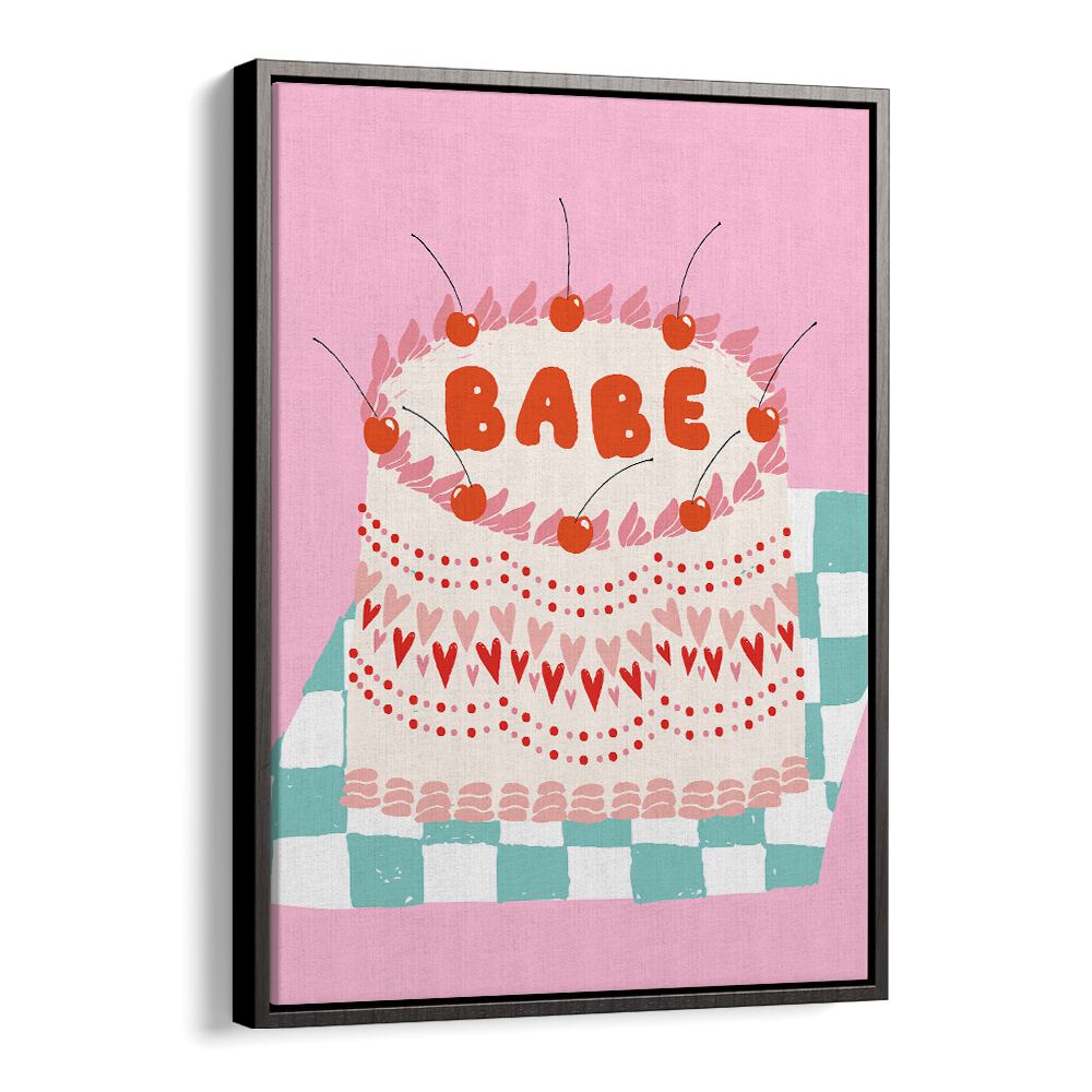 Bright and playful CAKE, FASHION POSTERS featuring a whimsical cake design, perfect for stylish home decor.
