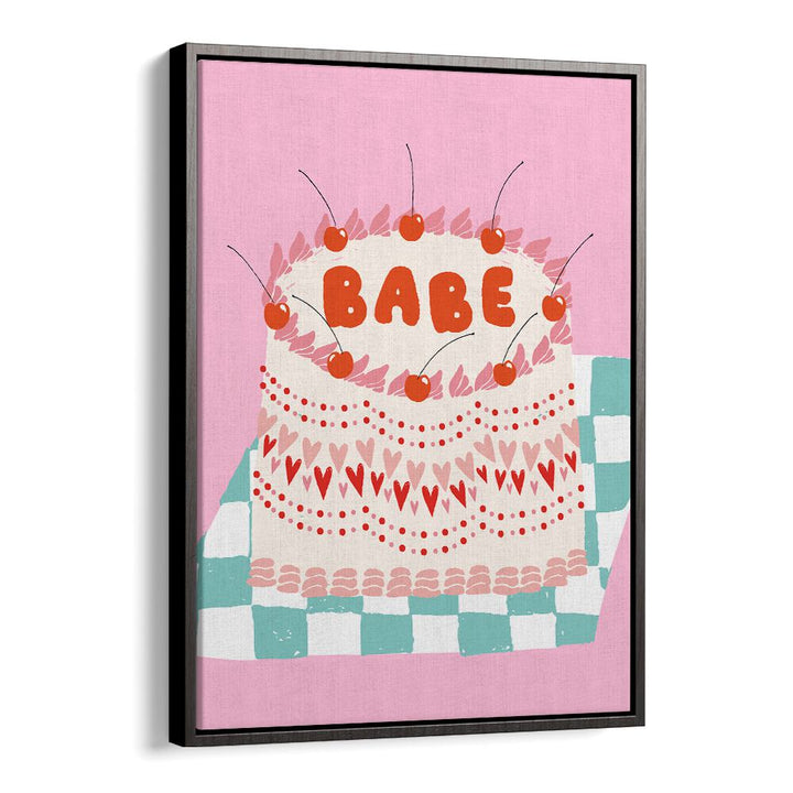 Bright and playful CAKE, FASHION POSTERS featuring a whimsical cake design, perfect for stylish home decor.