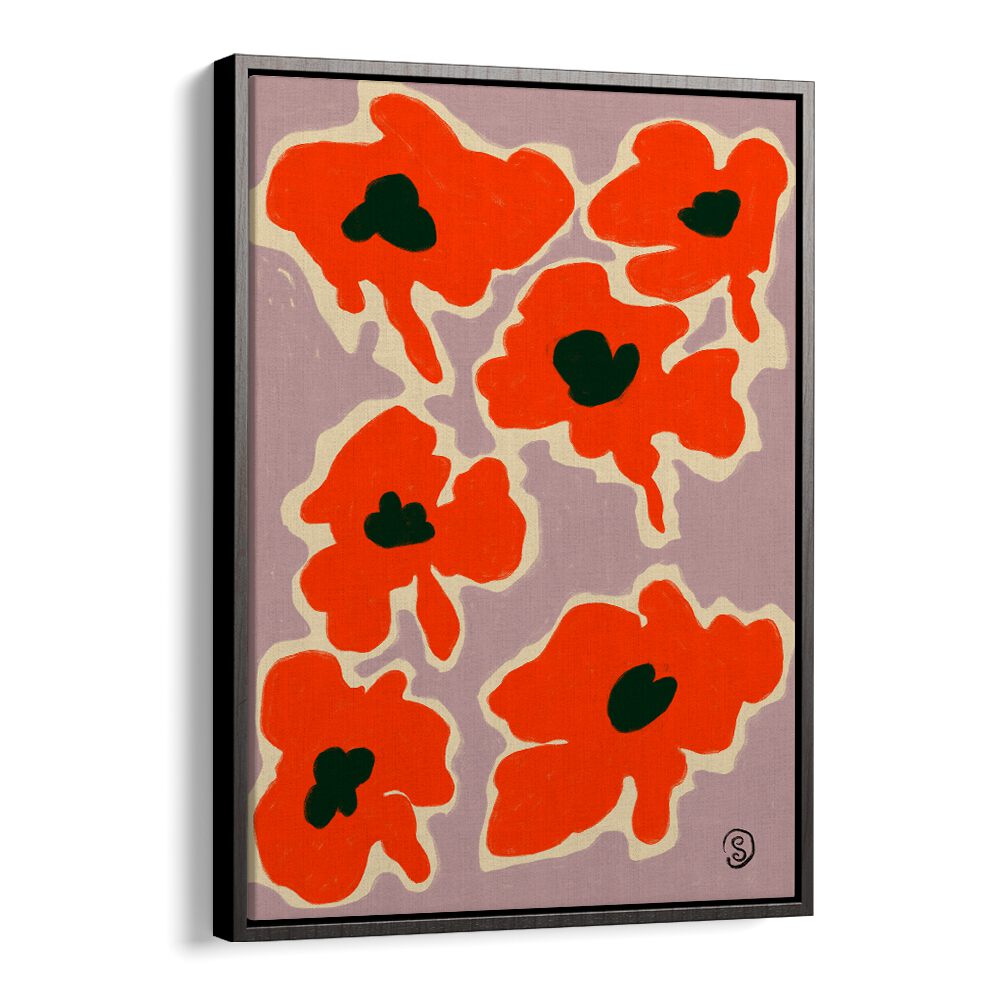 Vibrant POPPY, FLORAL FLOWER PAINTINGS add warmth and elegance to your space, transforming any room beautifully.