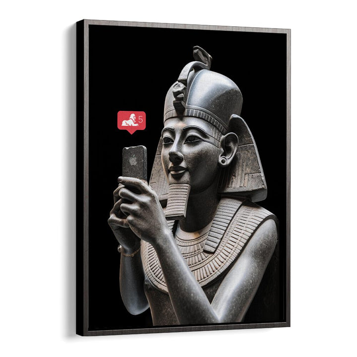 CHILL RAMSES, ALTERED ART PRINTS by Dikhotomy blends ancient artistry with modern style for a striking decor statement.