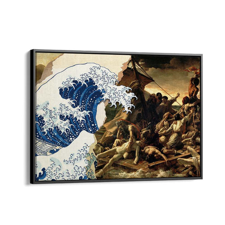 Captivating “Tragedy in the Storm, Altered Art Prints” by Dikhotomy, perfect for inspiring introspection in your space.