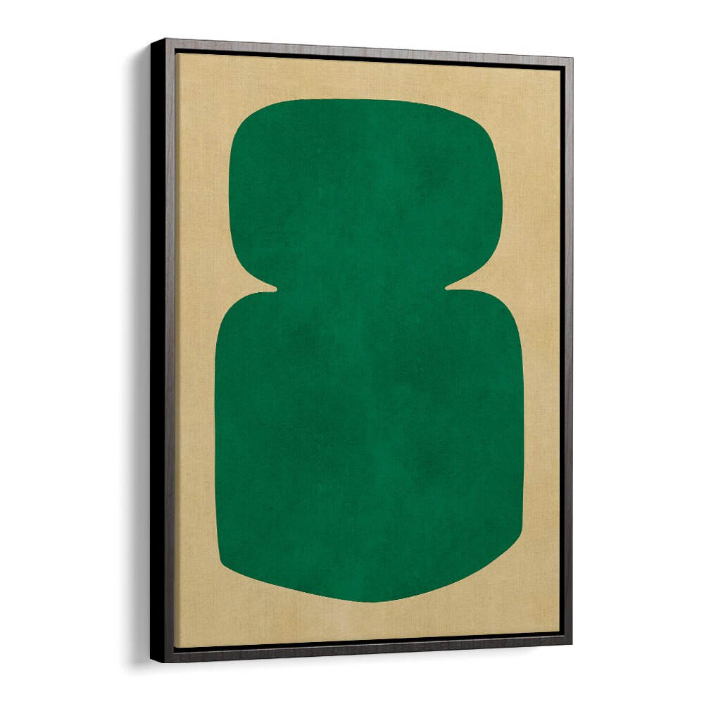 Elegant ORGANIC ART X, GEOMETRIC ART PRINTS featuring a bold green design, perfect for modern aesthetics.