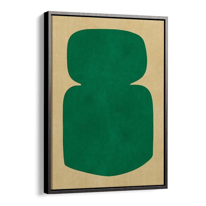 Elegant ORGANIC ART X, GEOMETRIC ART PRINTS featuring a bold green design, perfect for modern aesthetics.