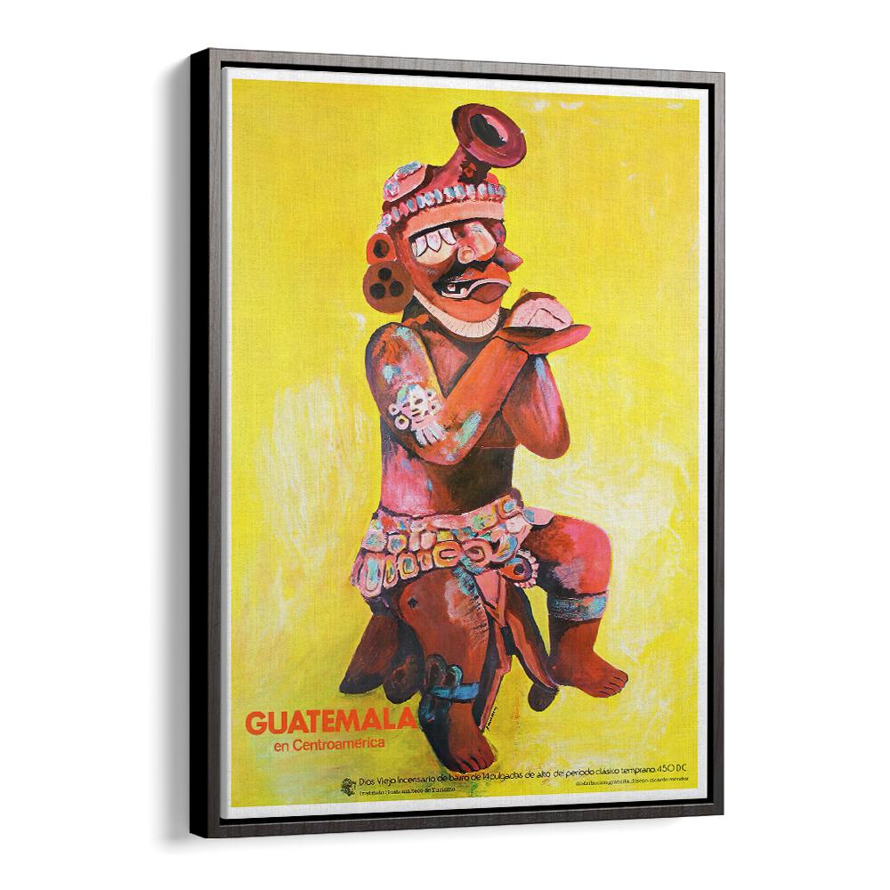 Colorful GUATEMALA , VINTAGE TRAVEL POSTERS showcase rich culture and history, perfect for any art lover's collection.