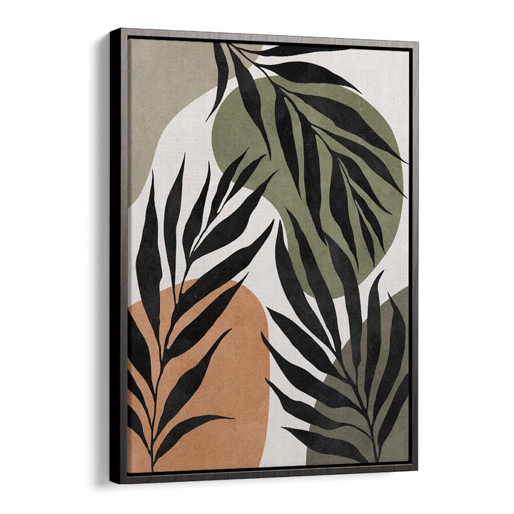 Stylish WATERCOLOR FLORAL, BOHO ART PAINTINGS featuring vibrant leaves and subtle colors for elegant decor.